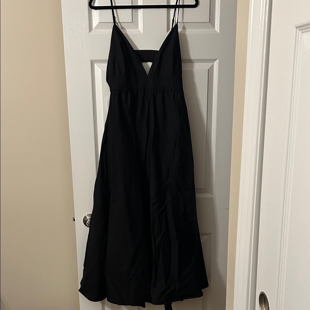 Elegant Black Maxi Dress